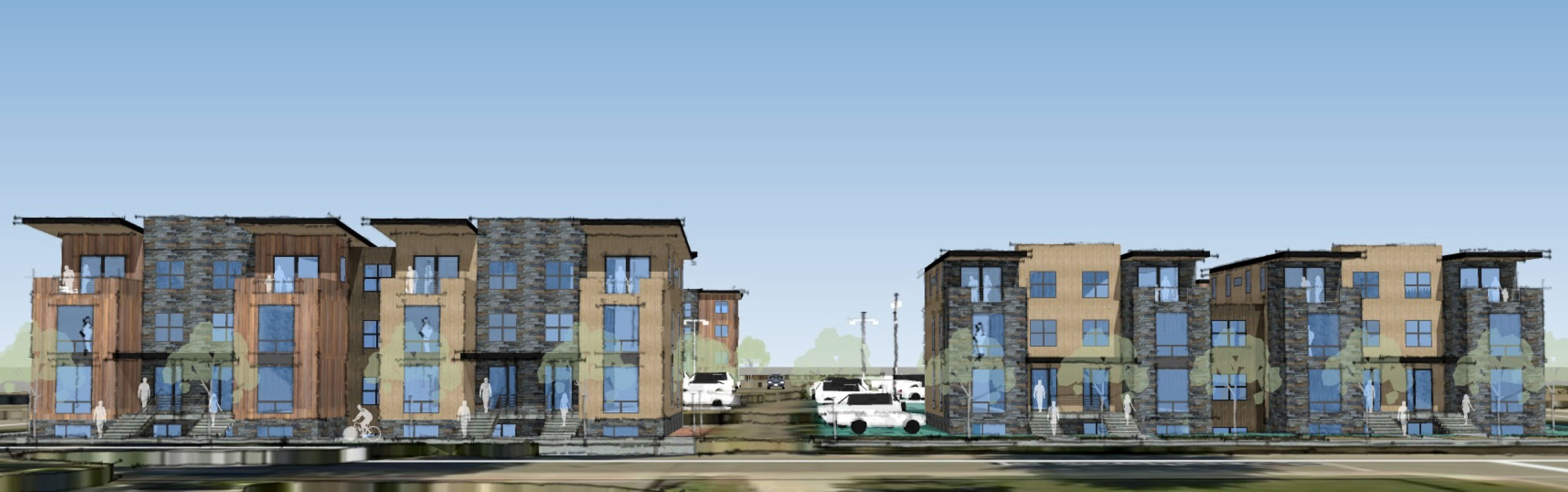 Red House Apartments rendering
